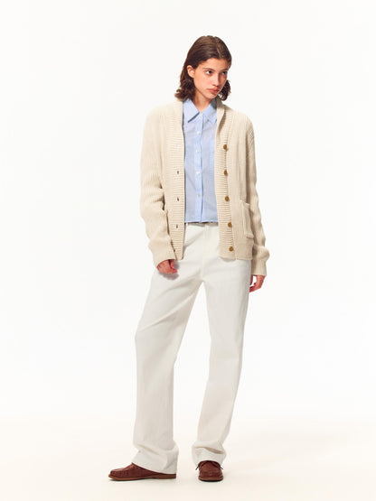 Northbutsouth Color Block Button Up Cardigan With Pockets Women&