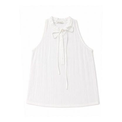 Northbutsouth_Crinkle_Lace_Collar_Tie_Half_Placket_Straight_Women&