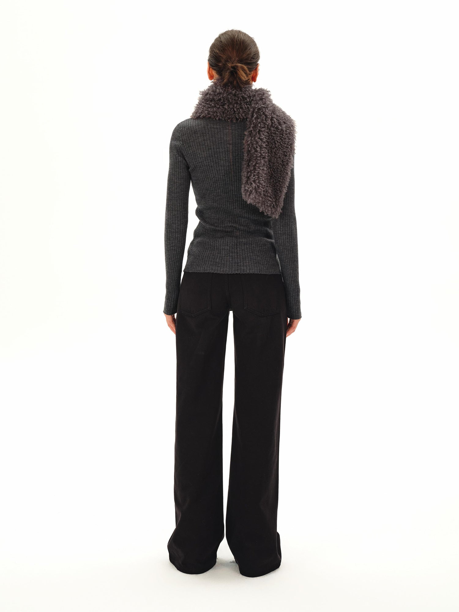 Northbutsouth Curly Teddy Plush Scarf