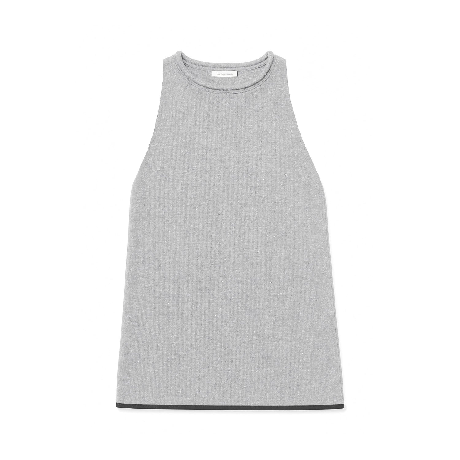 Northbutsouth_Dot_Knit_Layered_Colorblock_Rolled_Hem_Women&