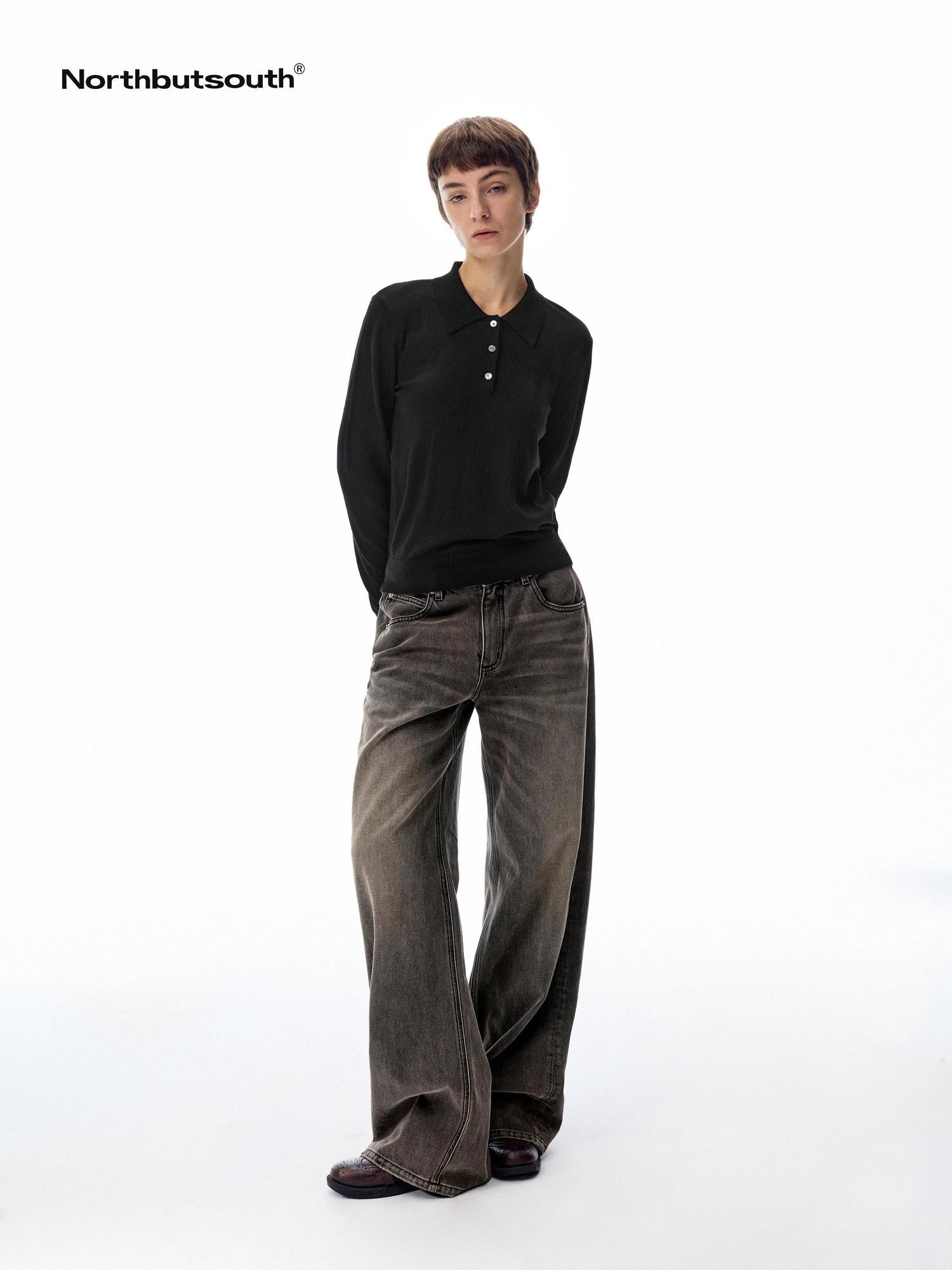Northbutsouth Dynamic Horizontal Rib Polo Women&