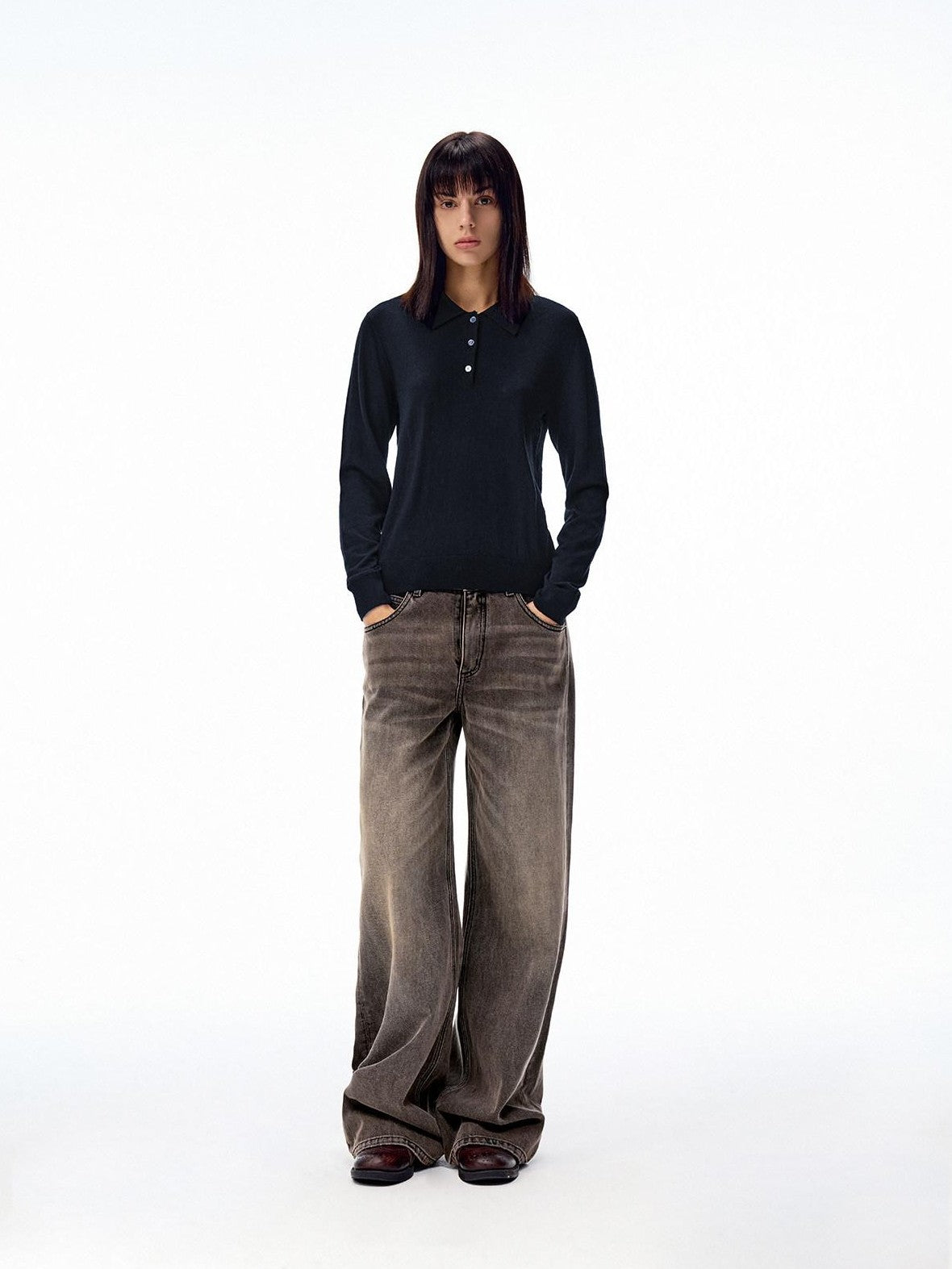 Northbutsouth Dynamic Horizontal Rib Polo Women&