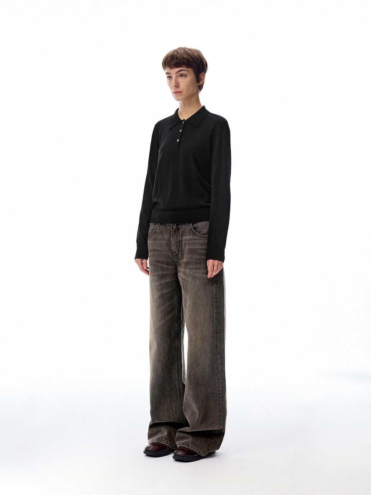 Northbutsouth Dynamic Horizontal Rib Polo Women&