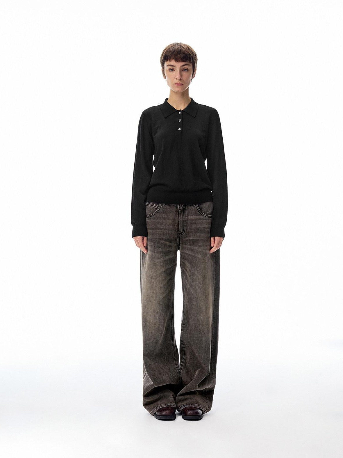 Northbutsouth Dynamic Horizontal Rib Polo Women&