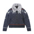 Northbutsouth_Fair_Isle_Detachable_Fur_Collar_Patch_Pocket_Knit_Women&