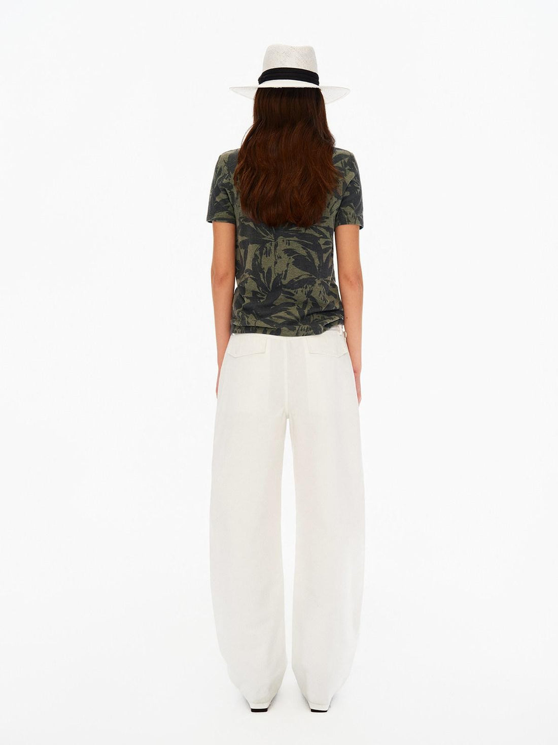 Northbutsouth Floral Printed Slim Fit Women&
