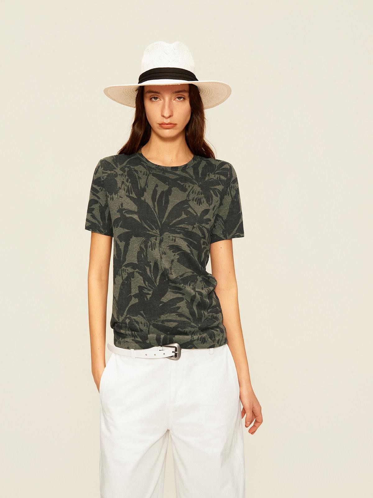 Northbutsouth Floral Printed Slim Fit Women&