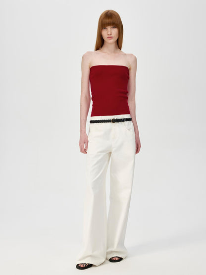 Northbutsouth Four Color Classic Casual Low Waist Straight Leg Lightweight Pants