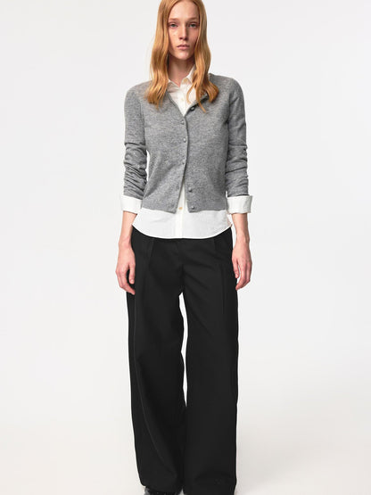 Northbutsouth Fringed Hem Pocket Straight Leg Women&