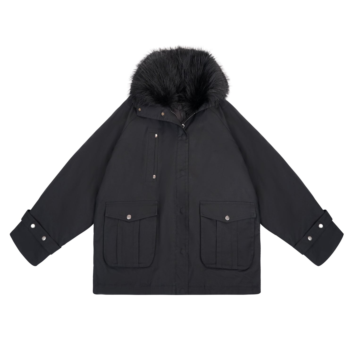 Northbutsouth_Fur_Collar_Diamond_Quilted_Women&