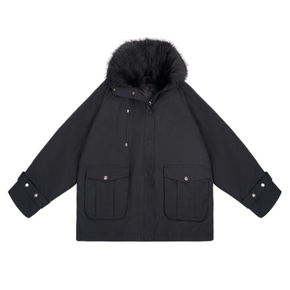 Northbutsouth_Fur_Collar_Diamond_Quilted_Women&