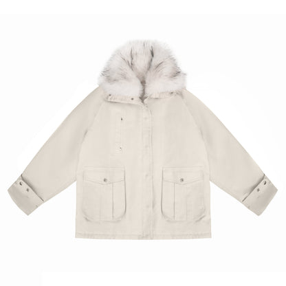 Northbutsouth_Fur_Collar_Diamond_Quilted_Women&