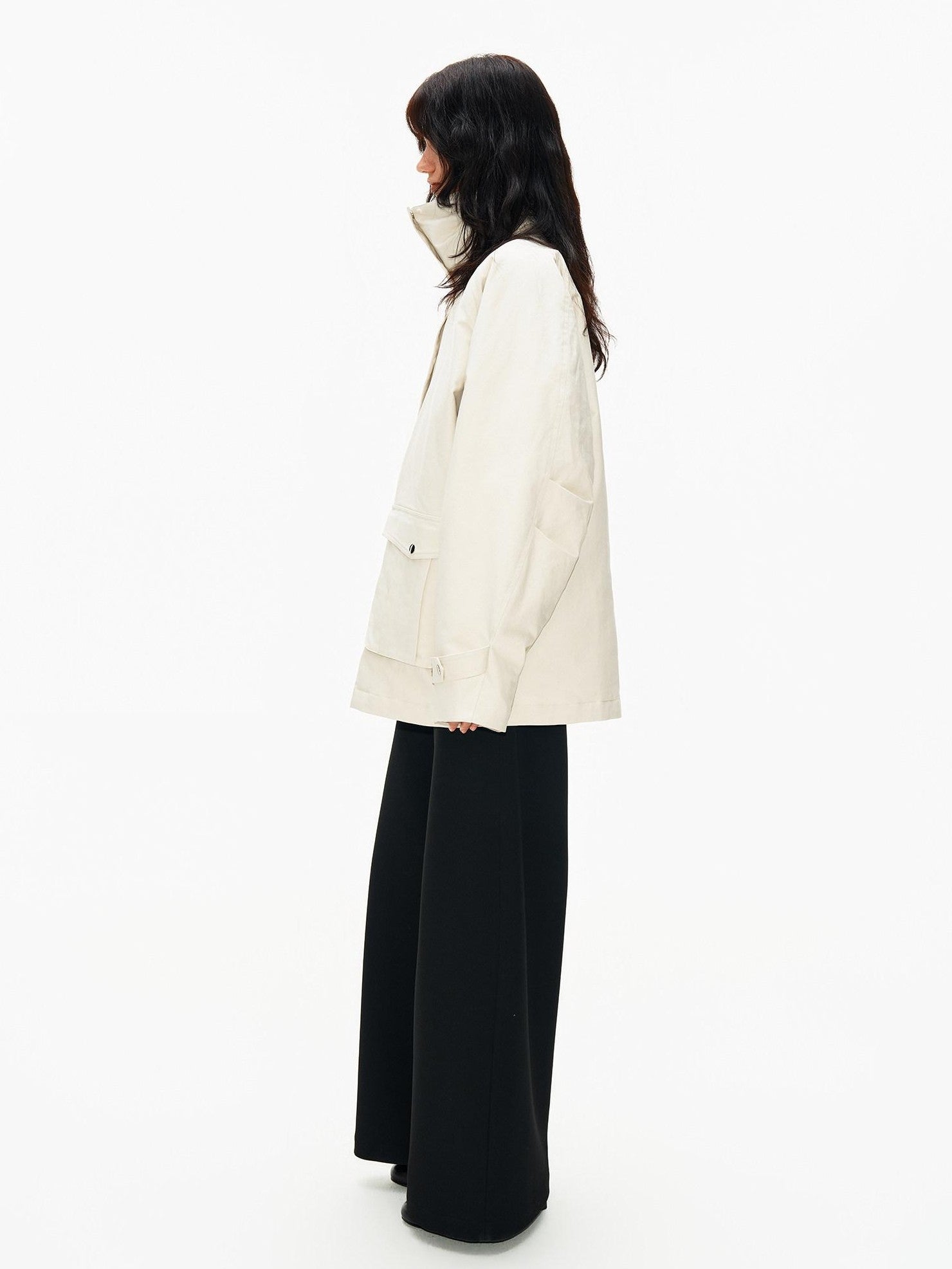 Northbutsouth Fur Collar Diamond Quilted Women&