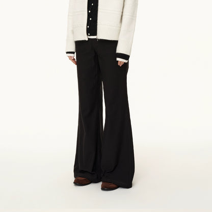Northbutsouth Gong Sand Wash Bamboo Cotton Low Rise Flared Pants MISSTT