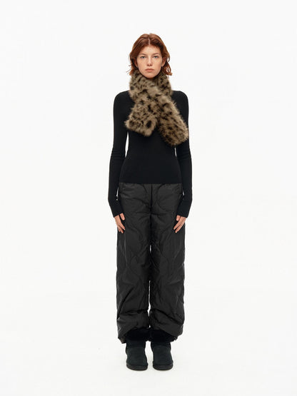 Northbutsouth Gourd Quilted No Waistband Thermal Women&