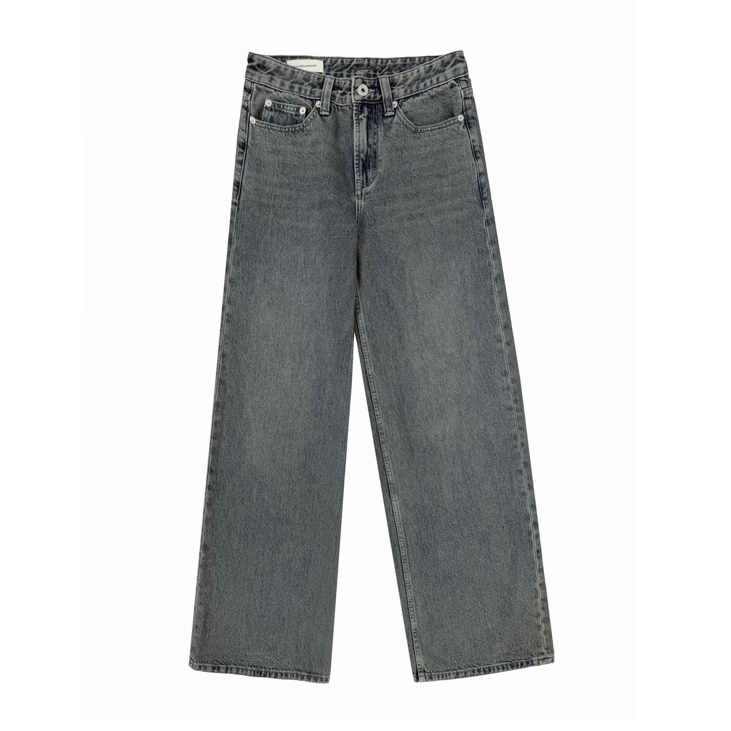 Northbutsouth_Gray_Blue_Vintage_Washed_Brushed_Low_Rise_Women&
