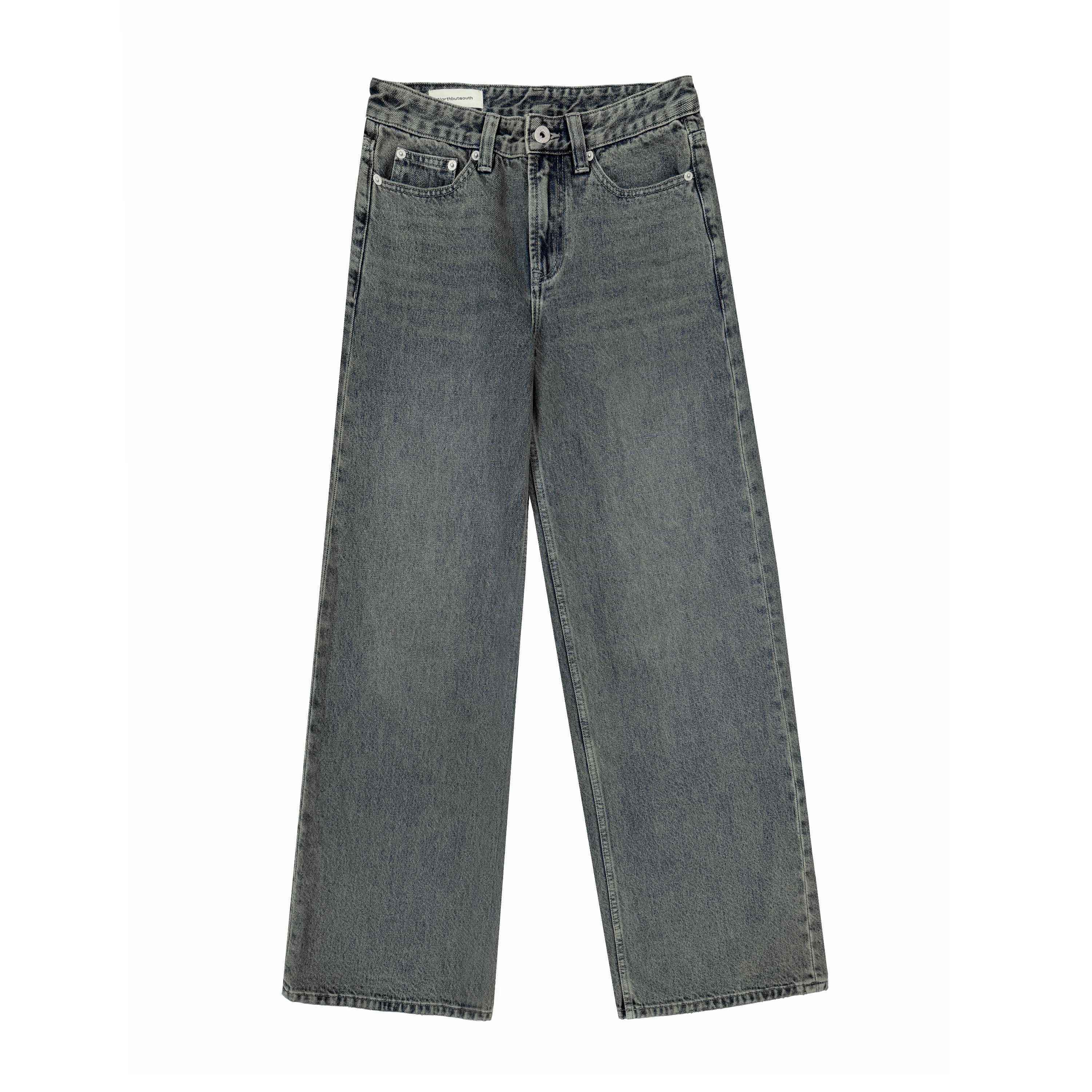 Northbutsouth_Gray_Blue_Vintage_Washed_Brushed_Low_Rise_Women&