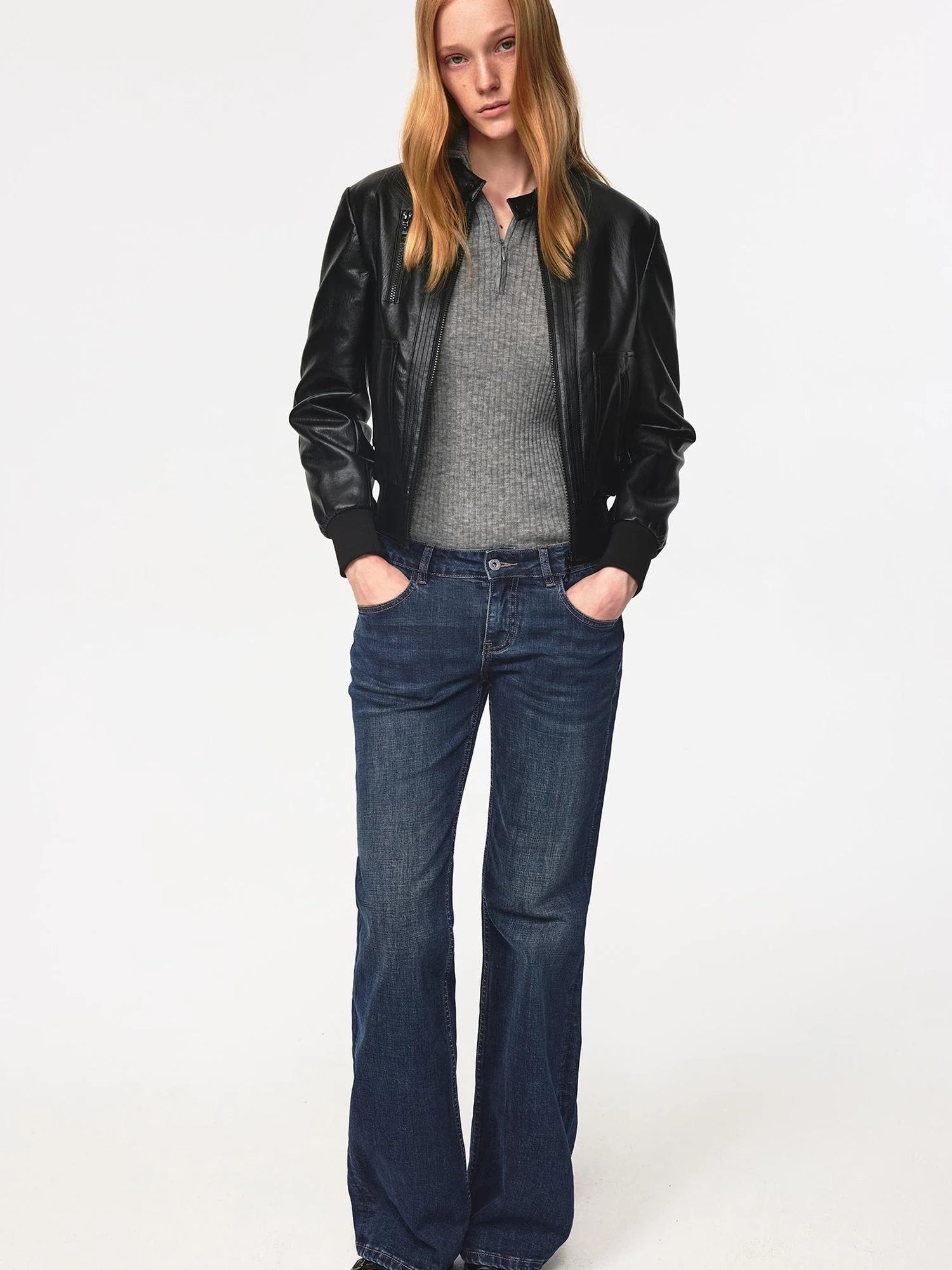 High Elastic Merino Wool Ribbed Hooded Half Zip Base Layer