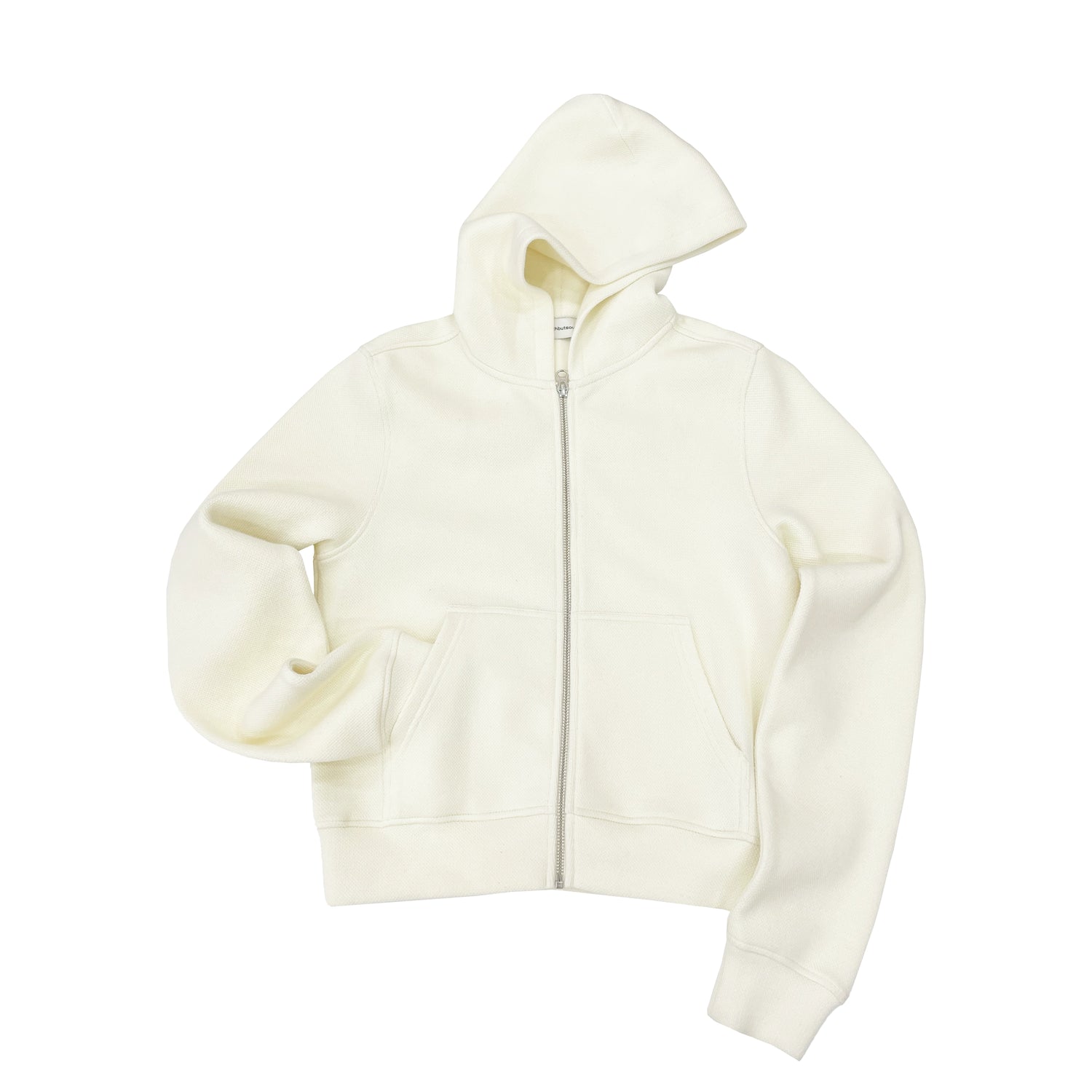 Northbutsouth Jacquard Knit Slim Fit Cropped Hooded Sweatshirt MISSTT