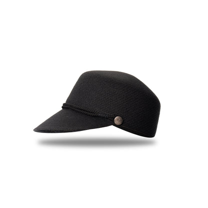 Northbutsouth_Japanese_Straw_Woven_Equestrian_Round_Top_Curved_Brim_Women&