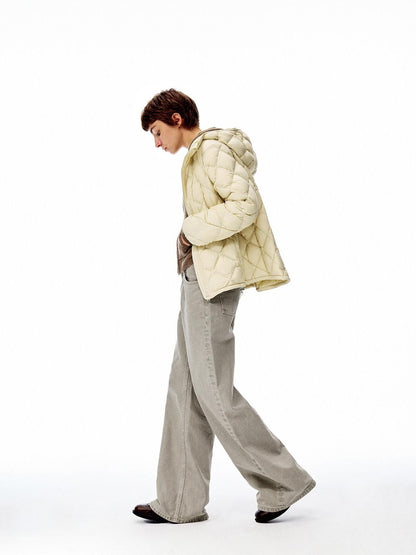 Northbutsouth Khaki Green Low Rise Zip Fly Loose Fit Casual Women&