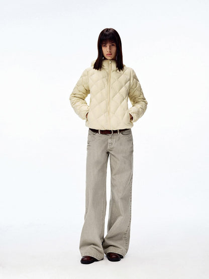 Northbutsouth Khaki Green Low Rise Zip Fly Loose Fit Casual Women&