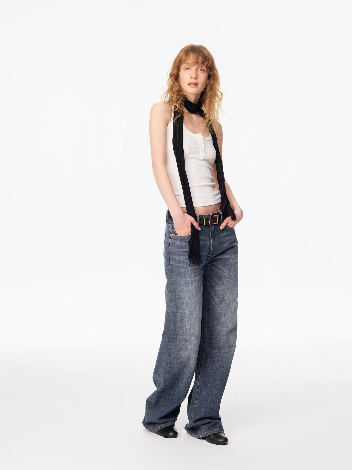 Northbutsouth Korean Sand Texture Sequin Pleated Women&