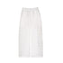 Northbutsouth Laser-Cut Hollow-Out Straight-Leg Pants In Black And White MISSTT
