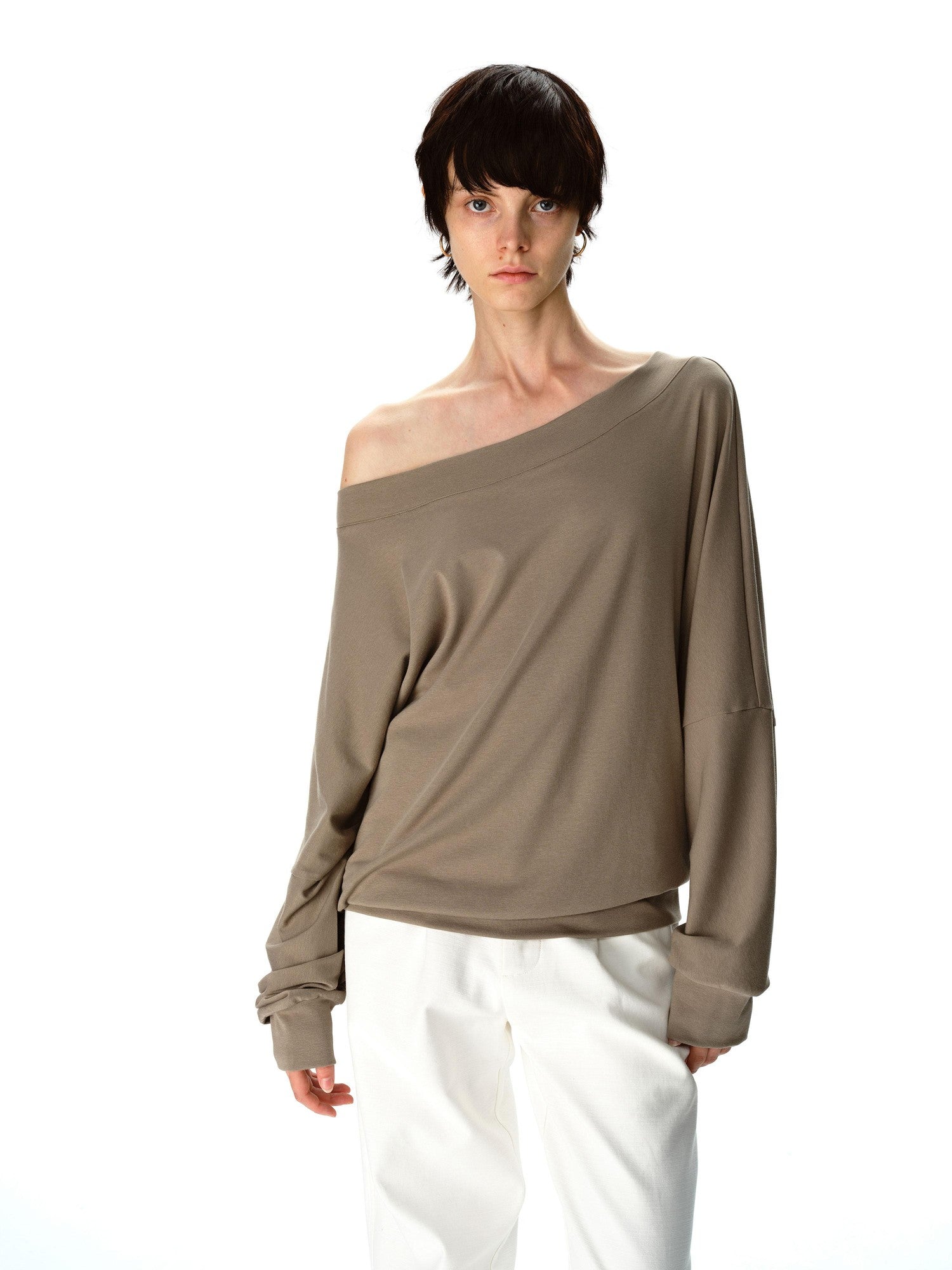 Northbutsouth Layered Asymmetrical Long Sleeve Women&