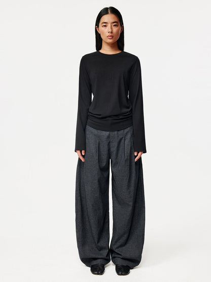 Northbutsouth Layered Hem Straight Shoulder Women&
