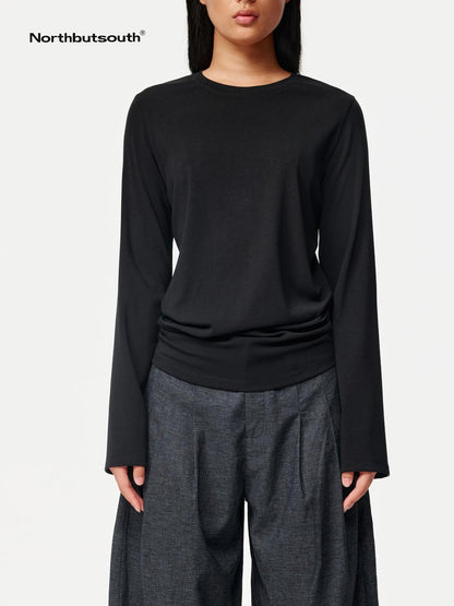 Northbutsouth Layered Hem Straight Shoulder Women&