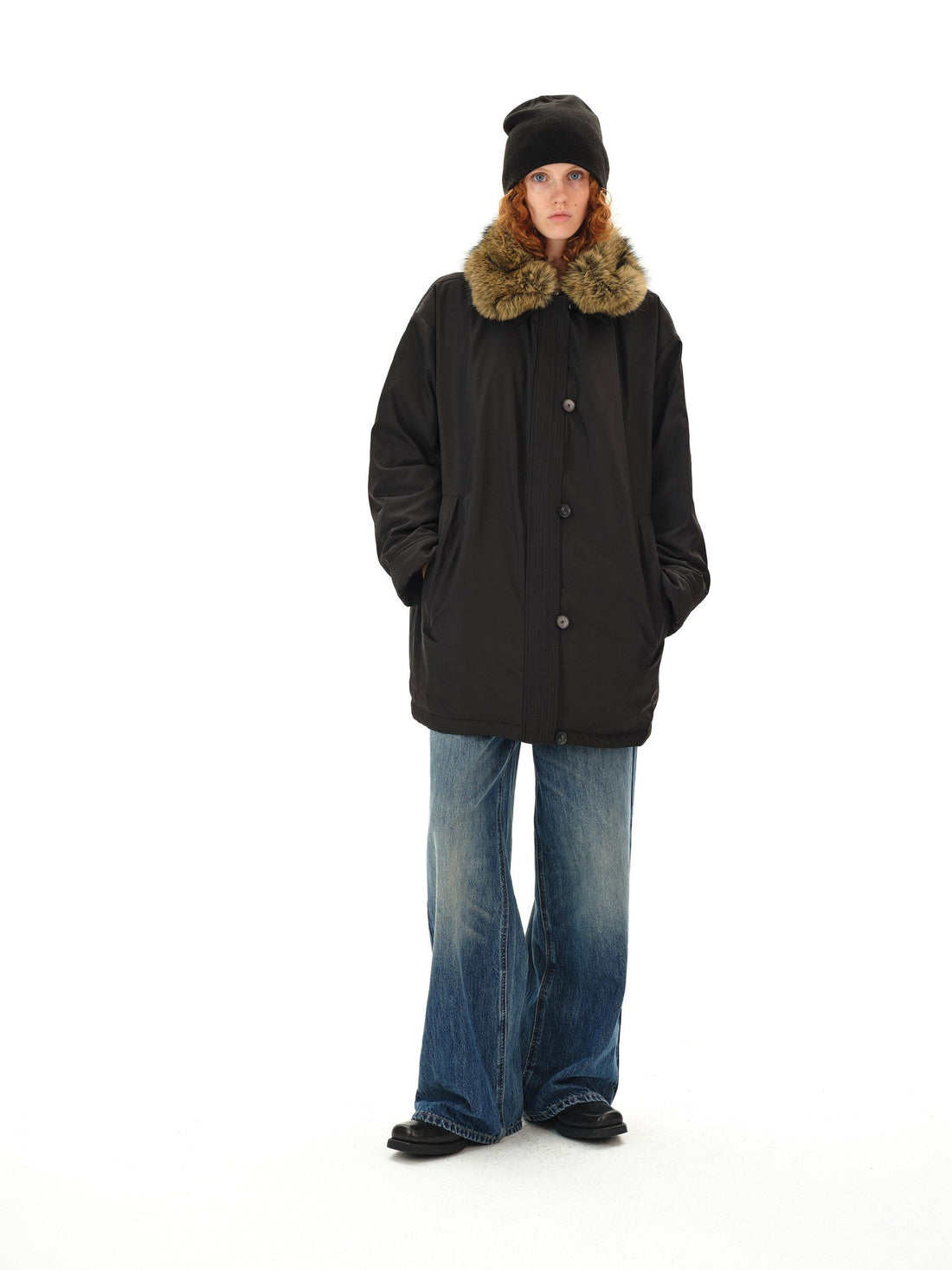 Northbutsouth Light Blue Faded Whiskering Women&