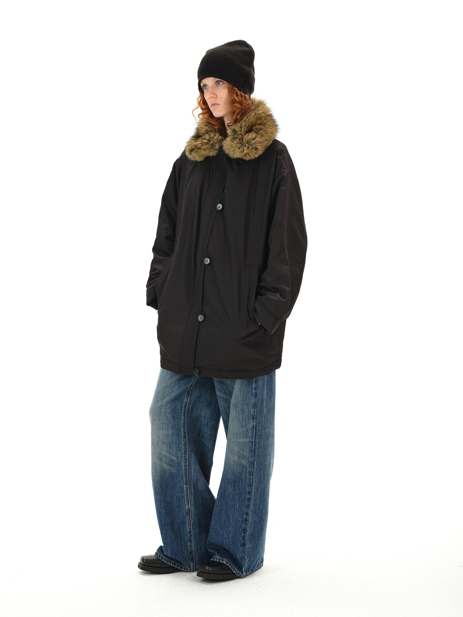 Northbutsouth Light Blue Faded Whiskering Women&