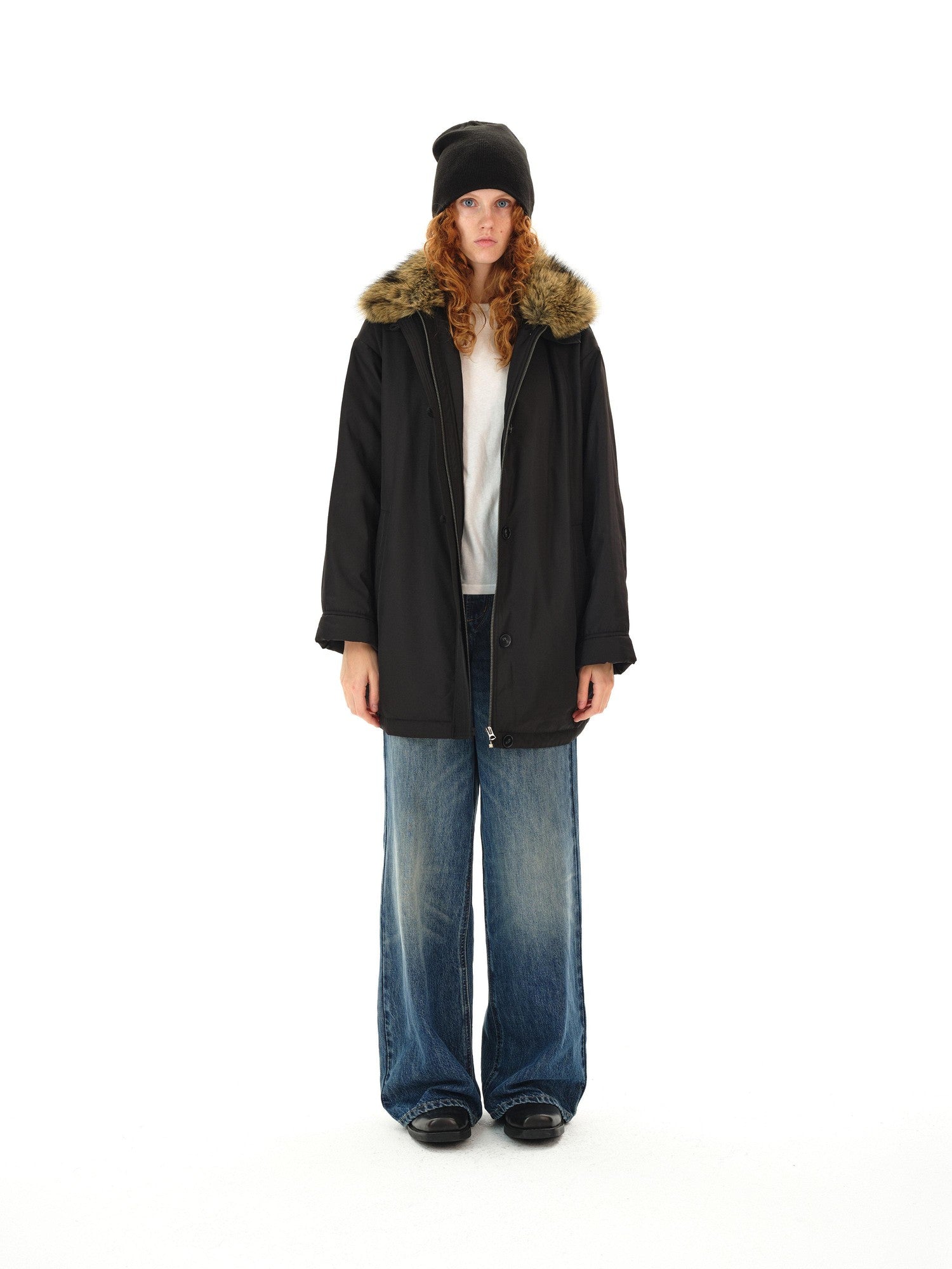 Northbutsouth Light Blue Faded Whiskering Women&