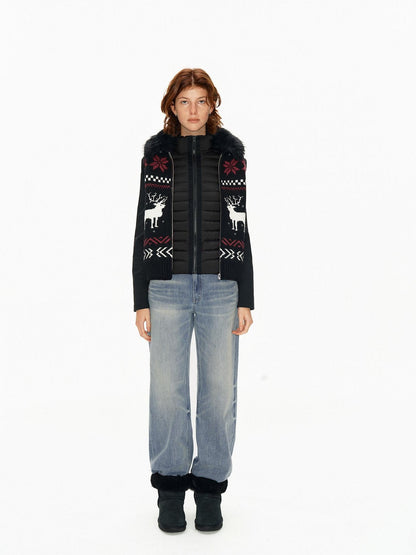Northbutsouth Light Wash Textured Vintage Straight Women&