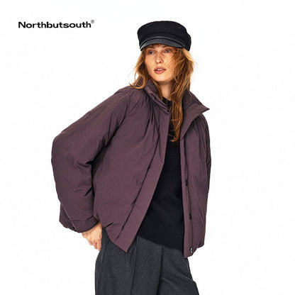 Northbutsouth_Lightweight_3d_Bud_Stand_Collar_Short_90_White_Goose_Down_Women&