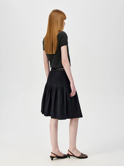 Lightweight Knit T-shirt In Multiple Colors