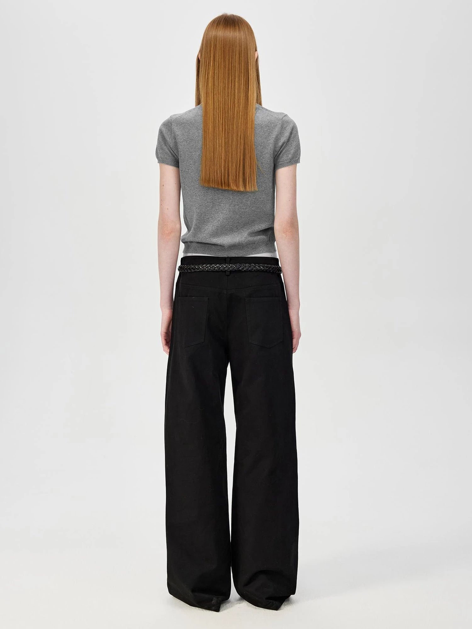 Lightweight Knit T-shirt In Multiple Colors