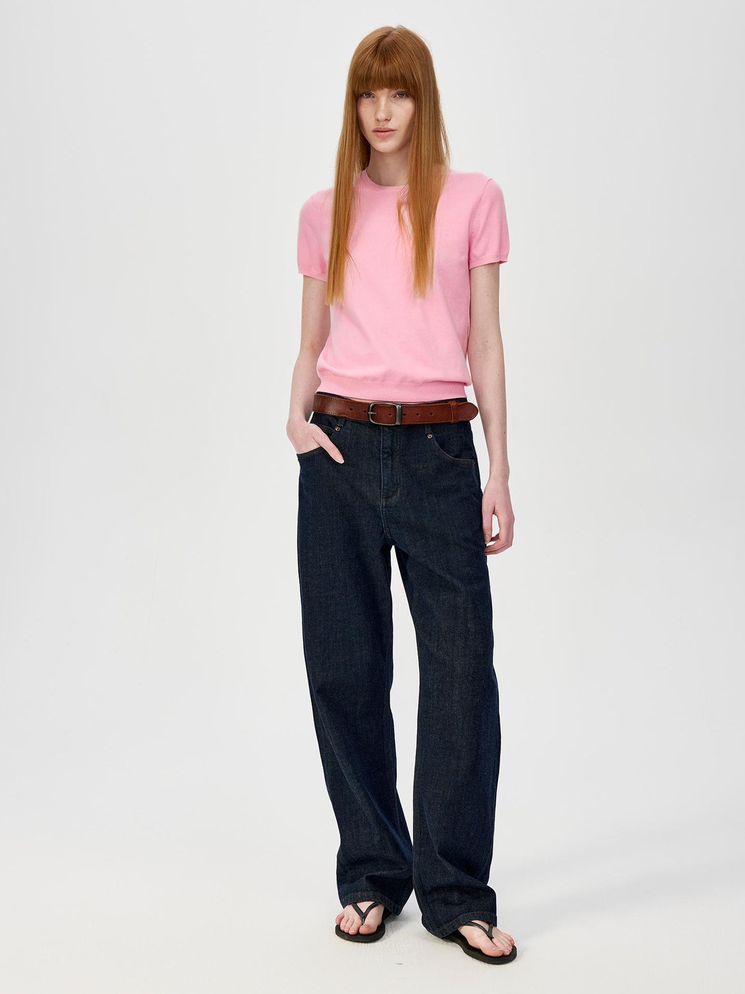 Northbutsouth Lightweight Knit T-shirt In Multiple Colors
