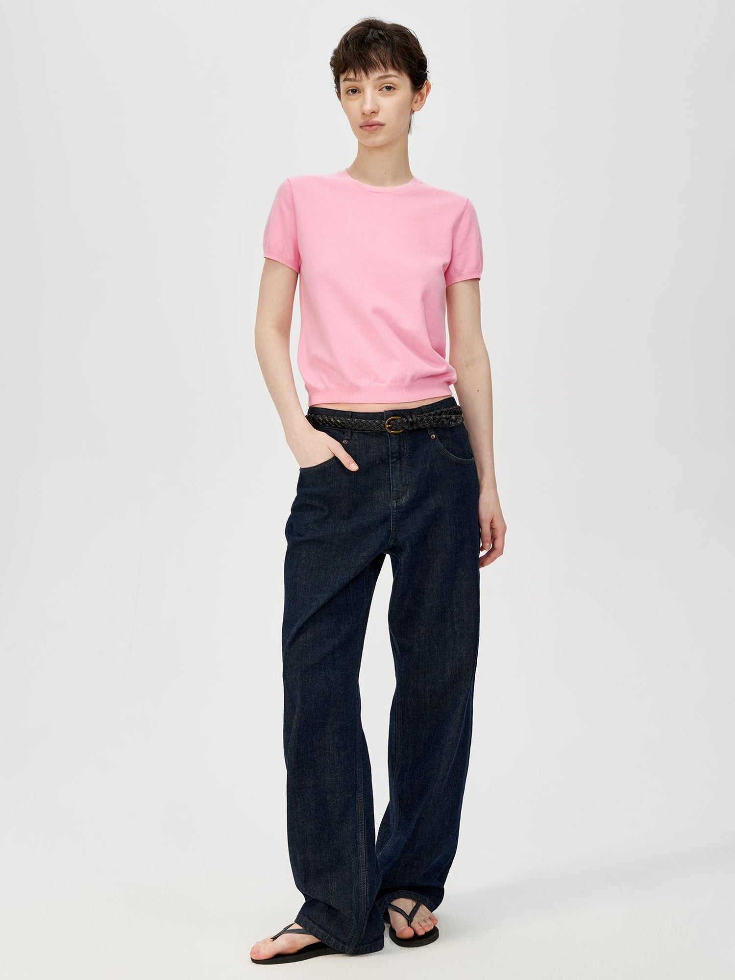 Northbutsouth Lightweight Knit T-shirt In Multiple Colors