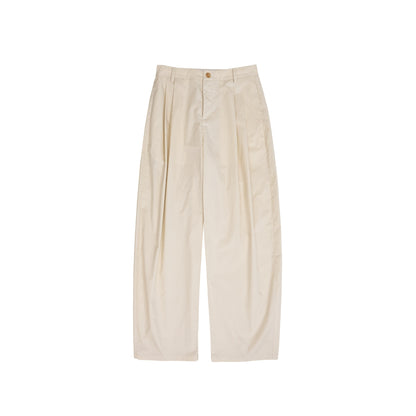 Northbutsouth Lightweight Mid Low Waist Pleated Casual Trousers MISSTT