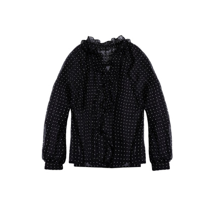 Northbutsouth_Lightweight_Polka_Dot_Crinkle_Ruffle_Women&