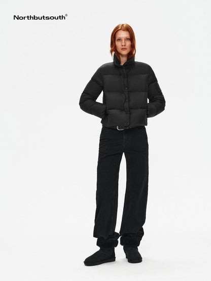 Northbutsouth Lightweight Quilted Stand Collar Women&