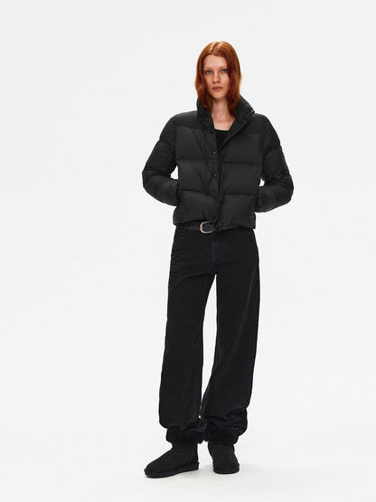 Northbutsouth Lightweight Quilted Stand Collar Women&