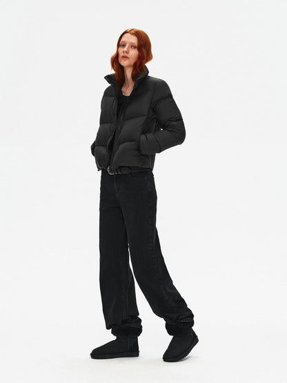 Northbutsouth Lightweight Quilted Stand Collar Women&