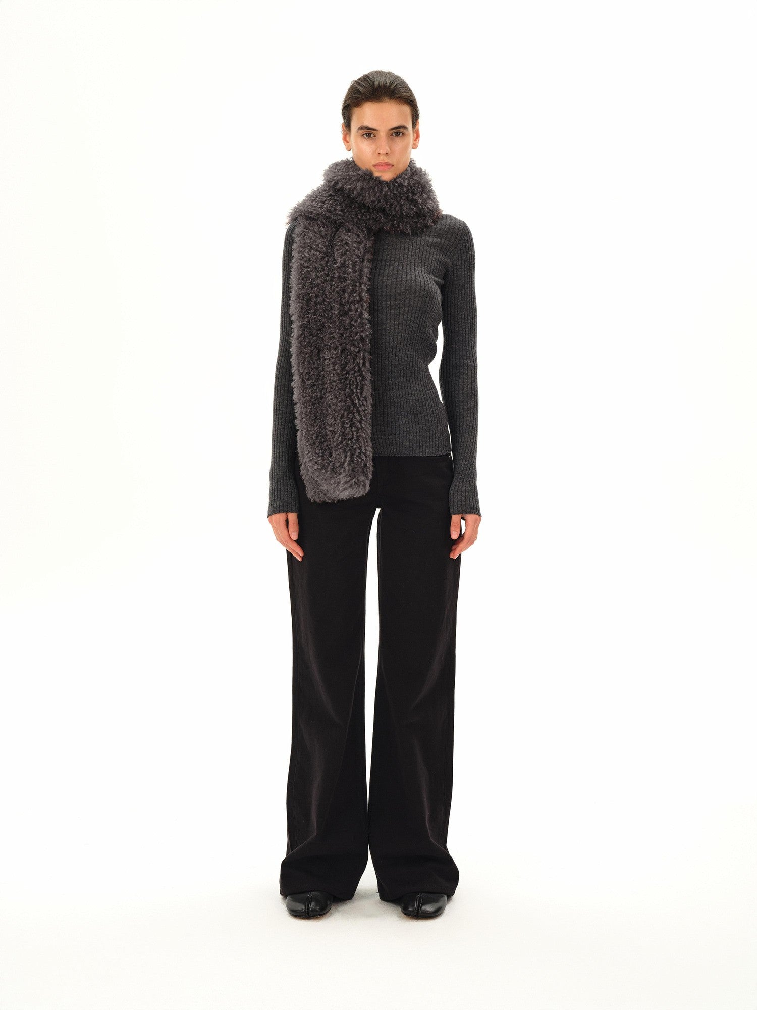 Northbutsouth Lightweight Ribbed Crew Neck Women&