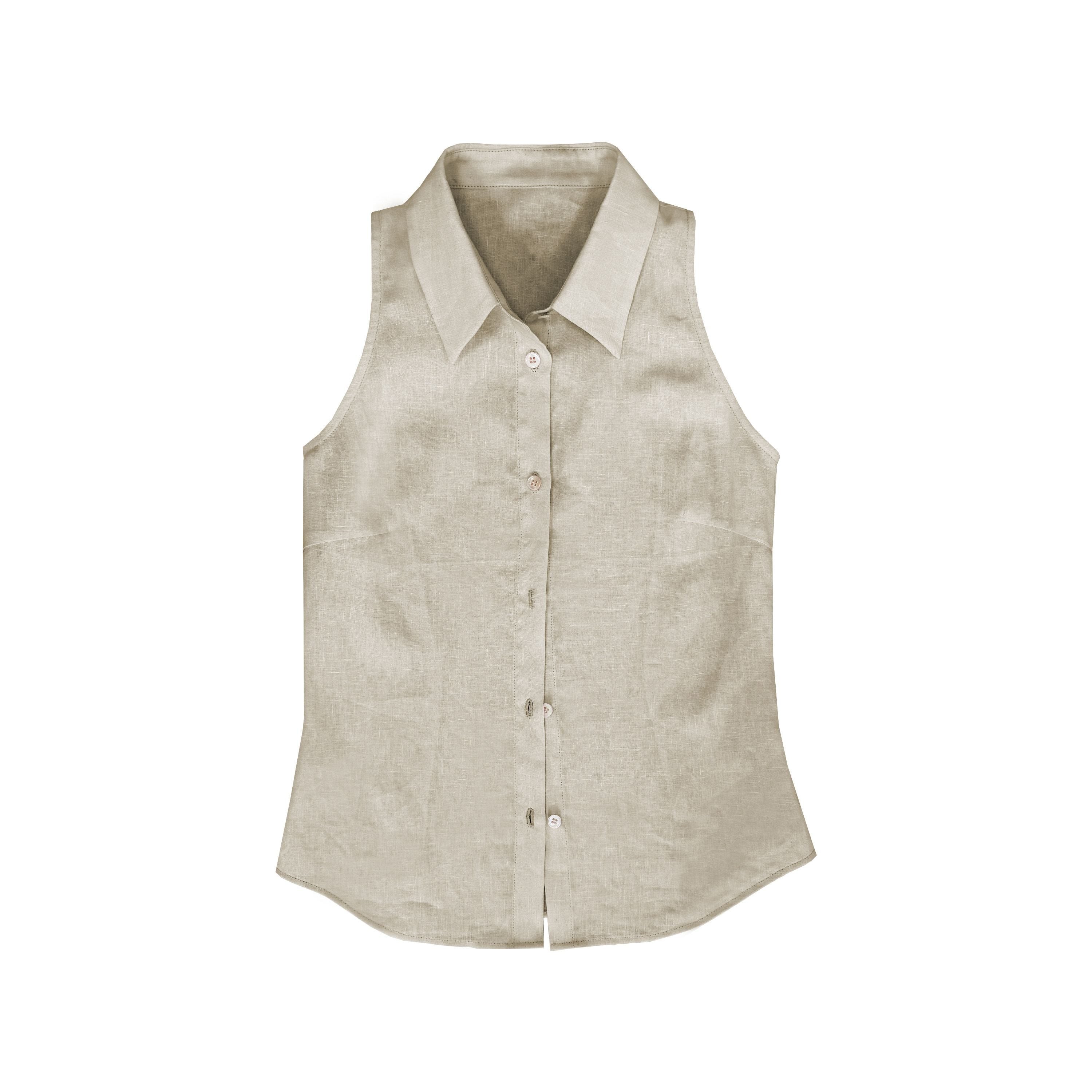Northbutsouth_Lightweight_Single_Button_Off_Shoulder_Sleeveless_Women&