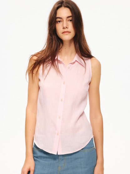 Northbutsouth Lightweight Single Button Off Shoulder Sleeveless Women&
