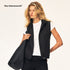 Northbutsouth_Loose_Fit_Stand_Collar_Elastic_Hem_Cotton_Linen_Women&