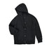 Northbutsouth_Mixed_Yarn_Wide_Placket_Button_Straight_Hooded_Women&